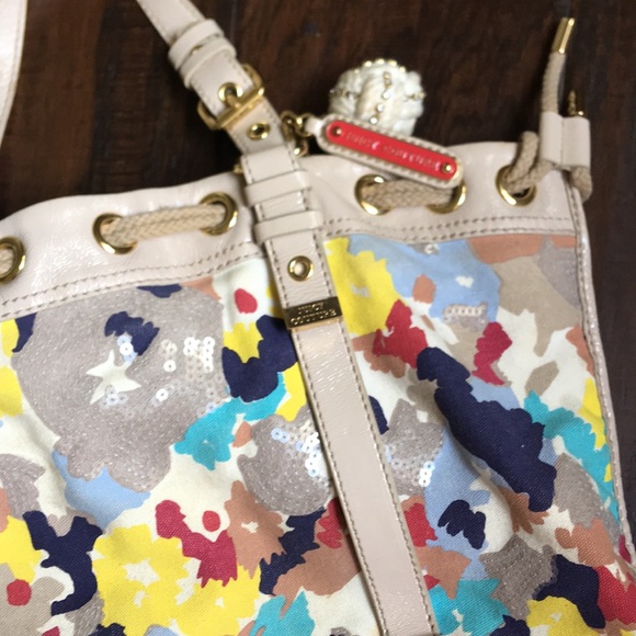 Juicy Couture Abstract Floral Print Purse - Picture 4 of 8